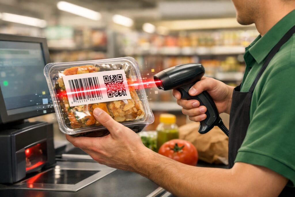 Codes-barres 2D en épicerie : ce qui change d’ici 2027 (et comment se préparer)