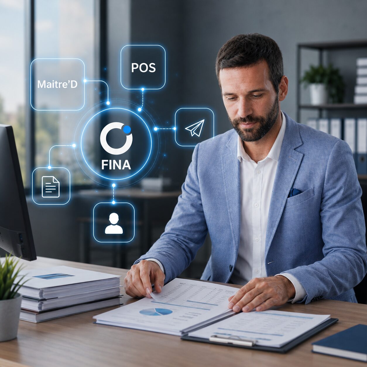 Fina POS accounting interface and GL conversion